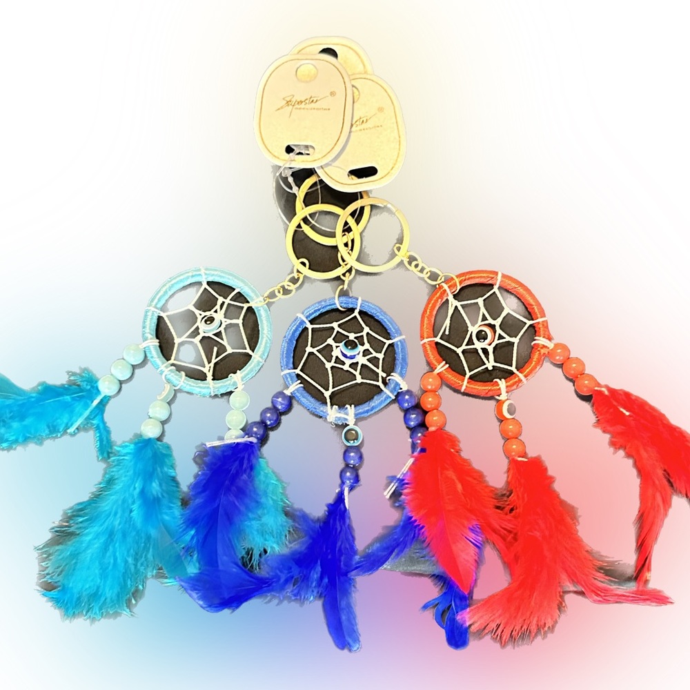 Dream catcher protection keychain🧿